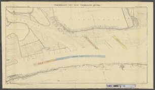 Stromkarte der Elbe unterhalb Altona. : Finkenwärder. Ness. Neumühlen. Oevelgönne. Klein Flottbeck. Teufelsbrück. Nienstedten