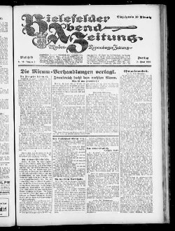 Bielefelder Abend-Zeitung. 1923-1924