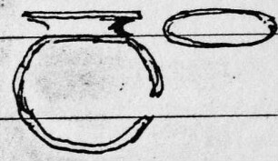 Fingerring mit ovaler Siegelplatte, darauf vertieft Sphinx und Vogel