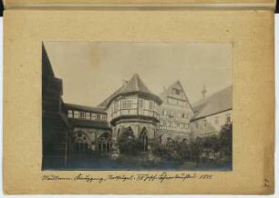Kloster Maulbronn: Ansicht von Osten (aus: Skizzen- und Fotoalbum 6)