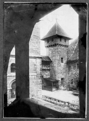 Im Hof der Wachsenburg, eine der Drei Gleichen