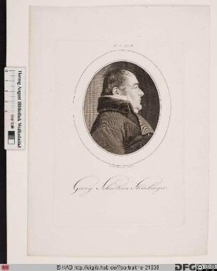 Bildnis Georg Sebastian Steinberger