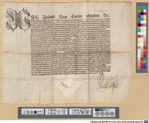 WJr Johann Von Gottes Gnaden Bischoff zu Münster, ... Thuen hiemit einem jeden zuwissen, Nachdem Jn des Heilligen Reichs Constitutionen Ordnungen vnnd Abscheiden, nach notturfft woll versehen, wie vnd welcher gestalt die Gardende Herlose knechte vnnd Muessiggenger, dergepur gestraefft vnnd außgewiesen werden sollen, ... : ... am funfften Decembris, Anno LXXII.