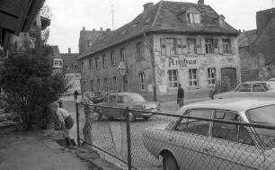 Für den Abriss bestimmtes Gasthaus "Ambos"