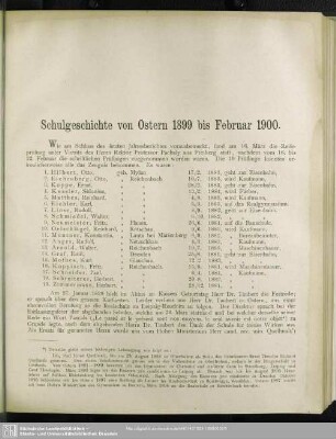 Schulgeschichte
