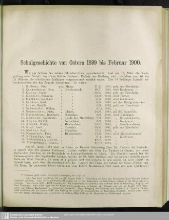 Schulgeschichte