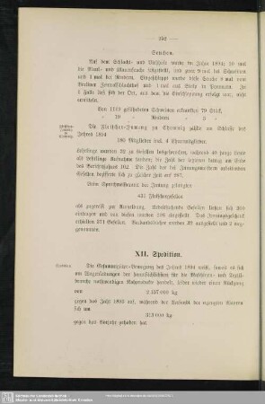 XII. Spedition