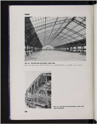Abb. 52. Galerie des Machines, Paris 1889. Abb. 53. Haupteingang