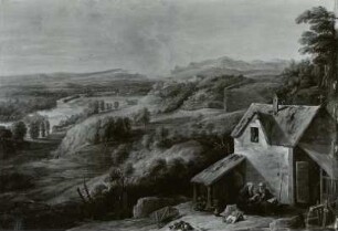 Landschaft mit den heiligen Einsiedlern Paulus und Antonius