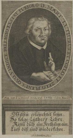Bildnis des Martin Lutherus