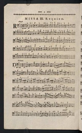 8-11, Missa III. de Requiem