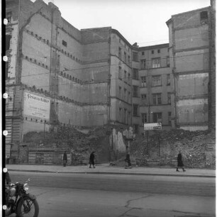 Negativ: Gelände, Motzstraße 11, 1950