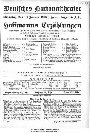 Hoffmanns Erzählungen