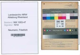 Entnazifizierung Friedrich Neumann , geb. 19.05.1911 (Jugendfuersorger)
