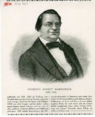 Marschner, Heinrich August (1795-1861)