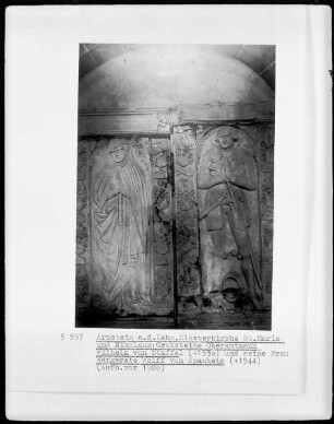 Grabmal des Oberamtmannes Wilhelm von Staffel und seiner Frau Margarete Wolff von Spanheim