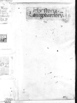 Historia Langobardorum - BSB Clm 4602