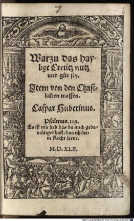 Warzu das haylige Creütz nutz vnd gut sey