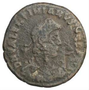 Münze, Aes 2, 378 - 383 n. Chr.
