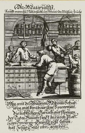 Der Materialist, 1698