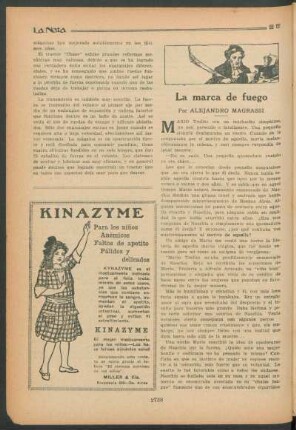 La marca de fuego