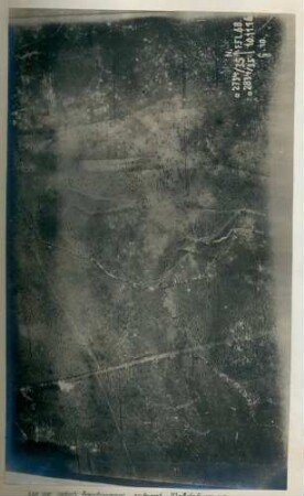 Foto eigener und feindlicher Stellungen südlich von Bouchavesnes (Luftbild)