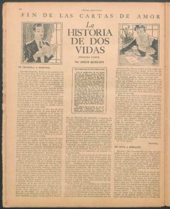 La historia de dos vidas : Fin de las cartas de amor