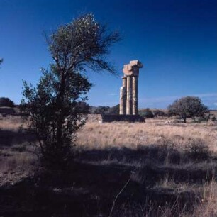 Rhodos (Stadt). Apollon-Tempel, Mount Smith = Stefansberg. Apollon-Tempel, späthellenistisch