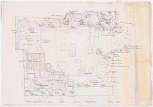 Garten Schraube, Magdeburg: Gartenplan 1:100