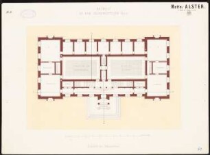 Kunsthalle, Hamburg: Grundriss Erdgeschoss
