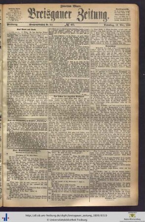 19.03.1899 (Zweites Blatt)