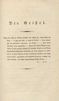 Die Geißel