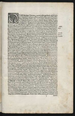 Quam Marchiam Orientalem, maiores nostri appellarunt ...