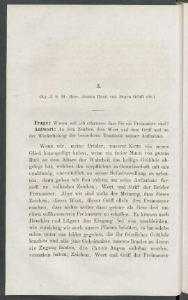3. Die Erkennung.