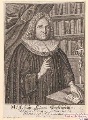 M. Johann Adam Tresenreuter, Diakon bei St. Sebald