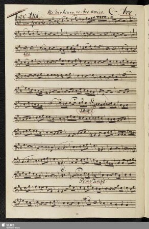 685. Aria: Mi dichiaro vostro amico / Galuppi, B.