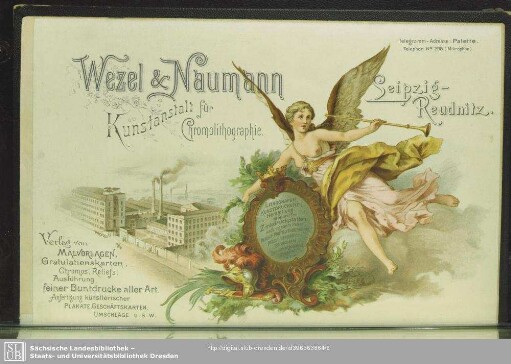 Wezel & Naumann Kunstanstalt für Chromolithographie Leipzig-Reudnitz