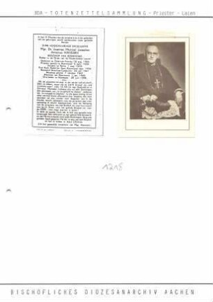 Hanssen, Msgr. Dr. Joannes Michael Josephus Antonius