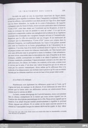 d) Le bruit et la musique.