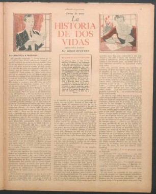 La historia de dos vidas : Cartas de amor