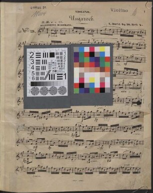 Bunte Reihe : 24 Stücke für Violine und Pianoforte ; op. 30, 4