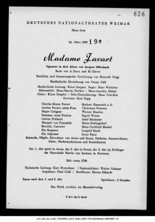 Madame Favart