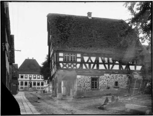 Bauerbach Ortsbild mit Rathaus Außenansicht