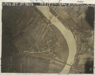 Eisenbahnbrücken bei Großprüfening westlich Regensburg (mit Einzeichnungen) (3500 m)