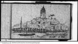 Skizzenbuch Vorderasien, Palästina, Zypern, Orientalische Stadt