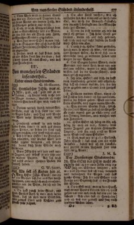 IIII. Von mancherley Ständen insonderheit.