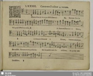 LXXIIII. Laetatus sum