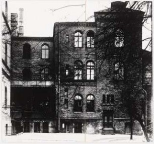 Evangelisches Diakonissenkrankenhaus Bethanien, Berlin-Kreuzberg Umbau: Nordflügel Ostfassade 1:100