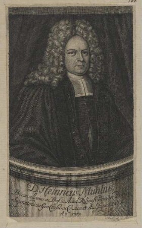 Bildnis des Henricus Muhlius