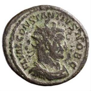 Münze, Follis (Follaro), 293 - 294 n. Chr.?